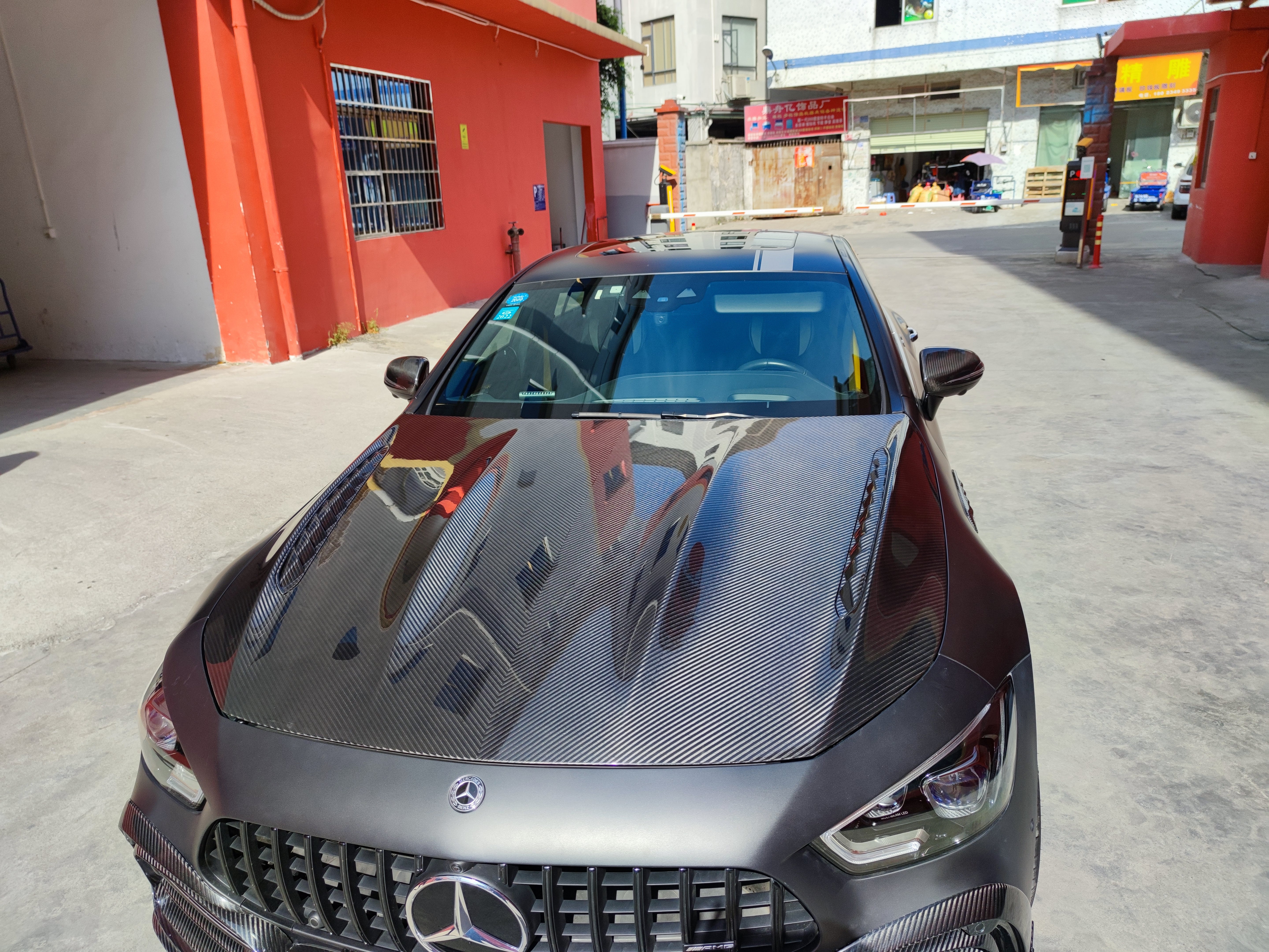 Carbon Fiber Hood bonnet - Mercedes-Benz AMG GT43 GT50 GT53 GT63 GT