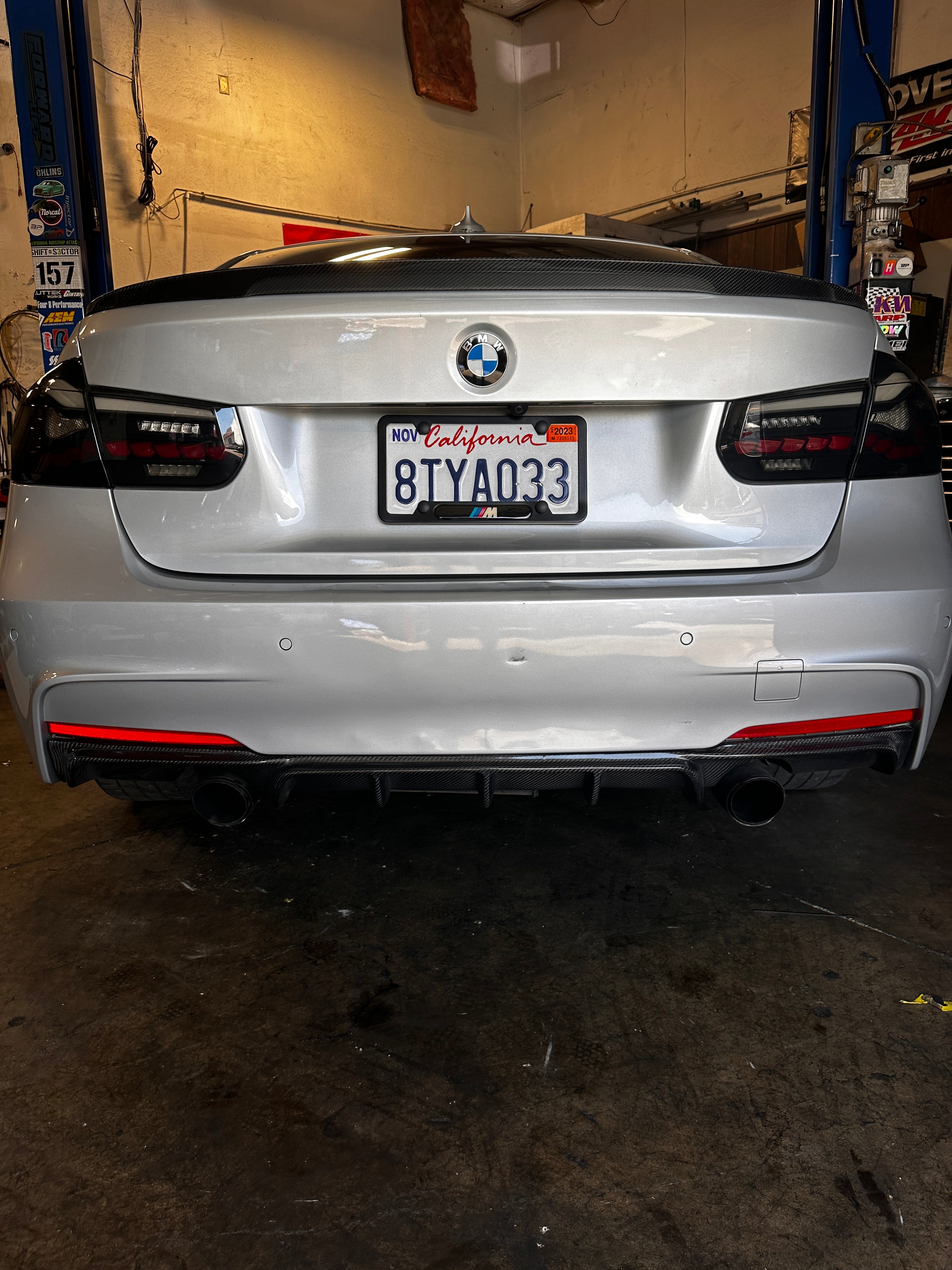 M Performance Carbon Fiber Rear Diffuser - BMW F30 3 Series