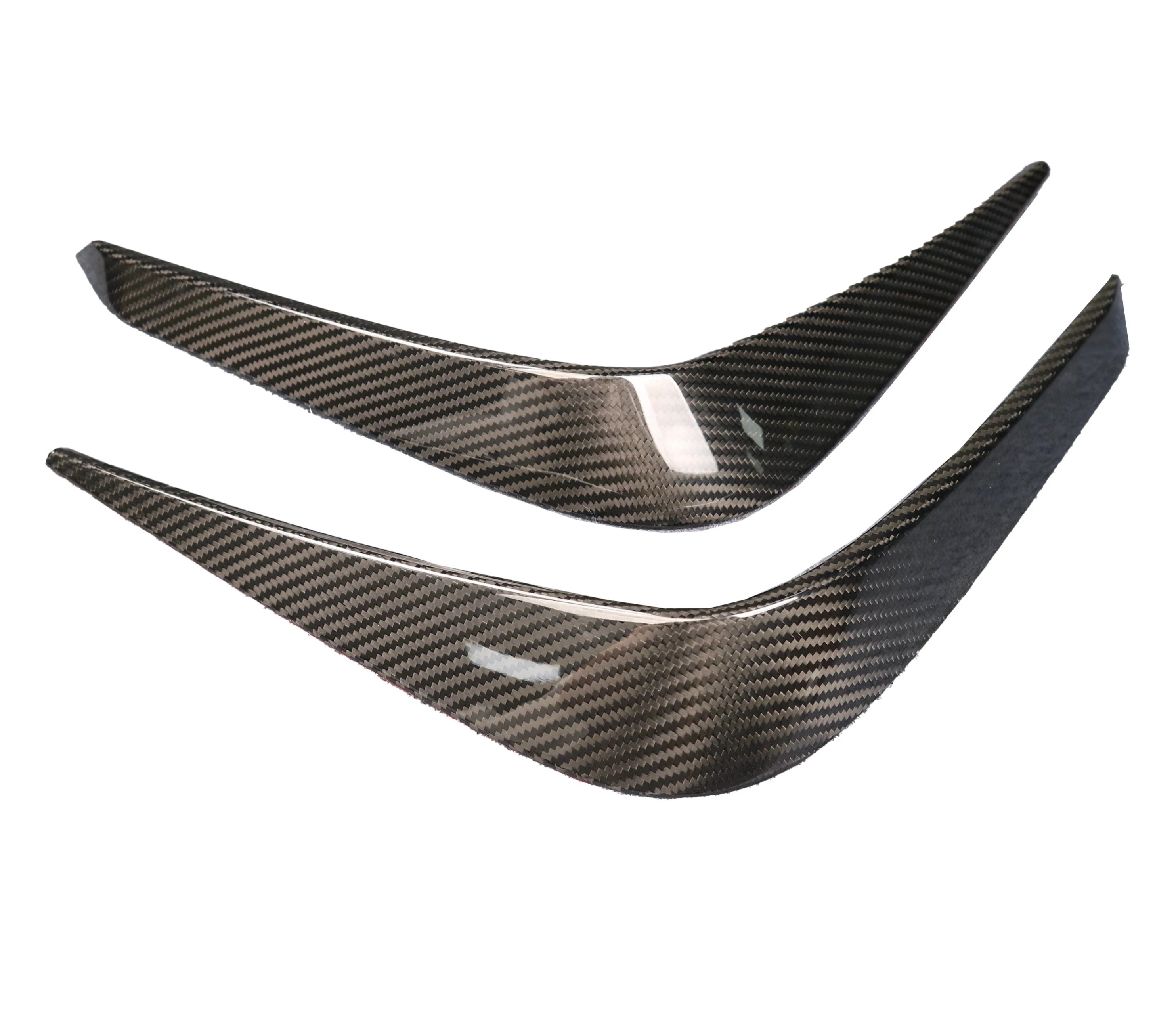 Dry Carbon Fiber Front Bumper Canard Fangs - BMW G90/G81/ & G82