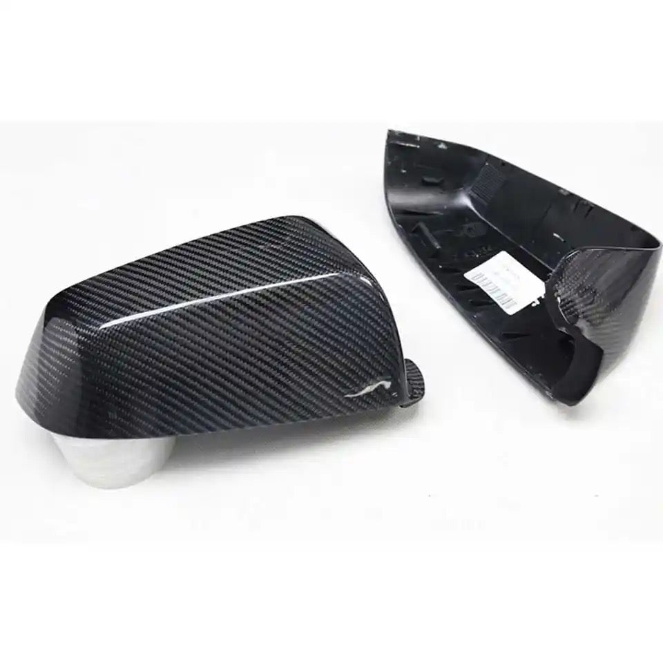 OEM Style Carbon Fiber Mirror Cap Set - BMW F10 5 Series