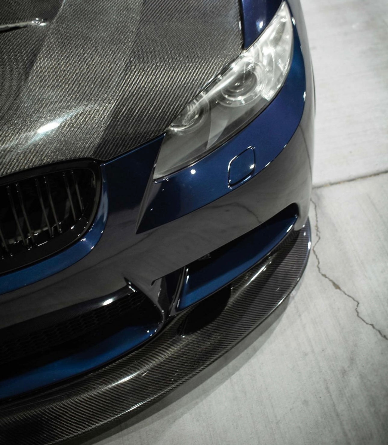 GT4 Carbon Fiber Front Lip - BMW E90 / E92 / E93 M3 & 3 Series