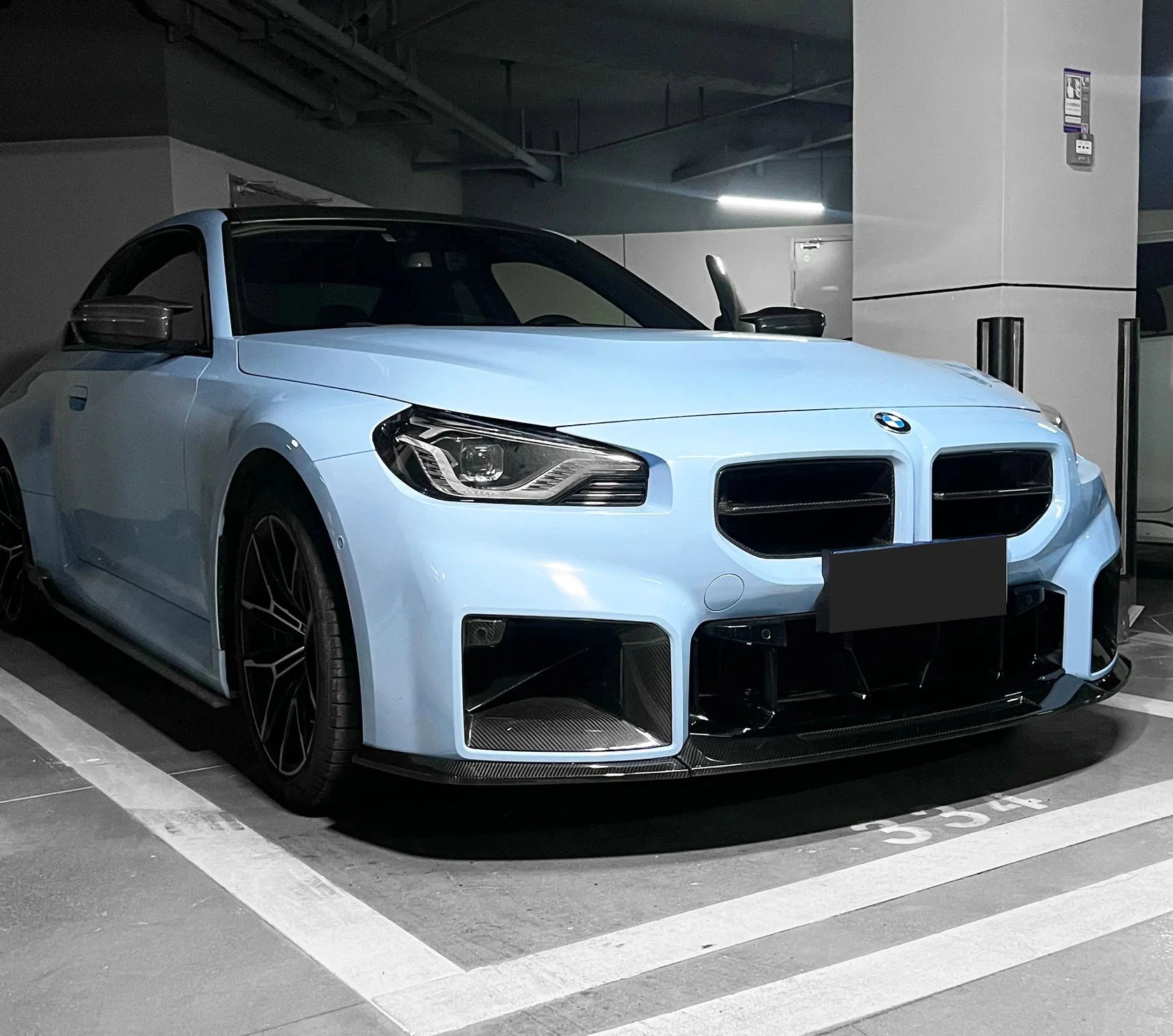 Dry Carbon Fiber Front Lip V1 - BMW G87 M2