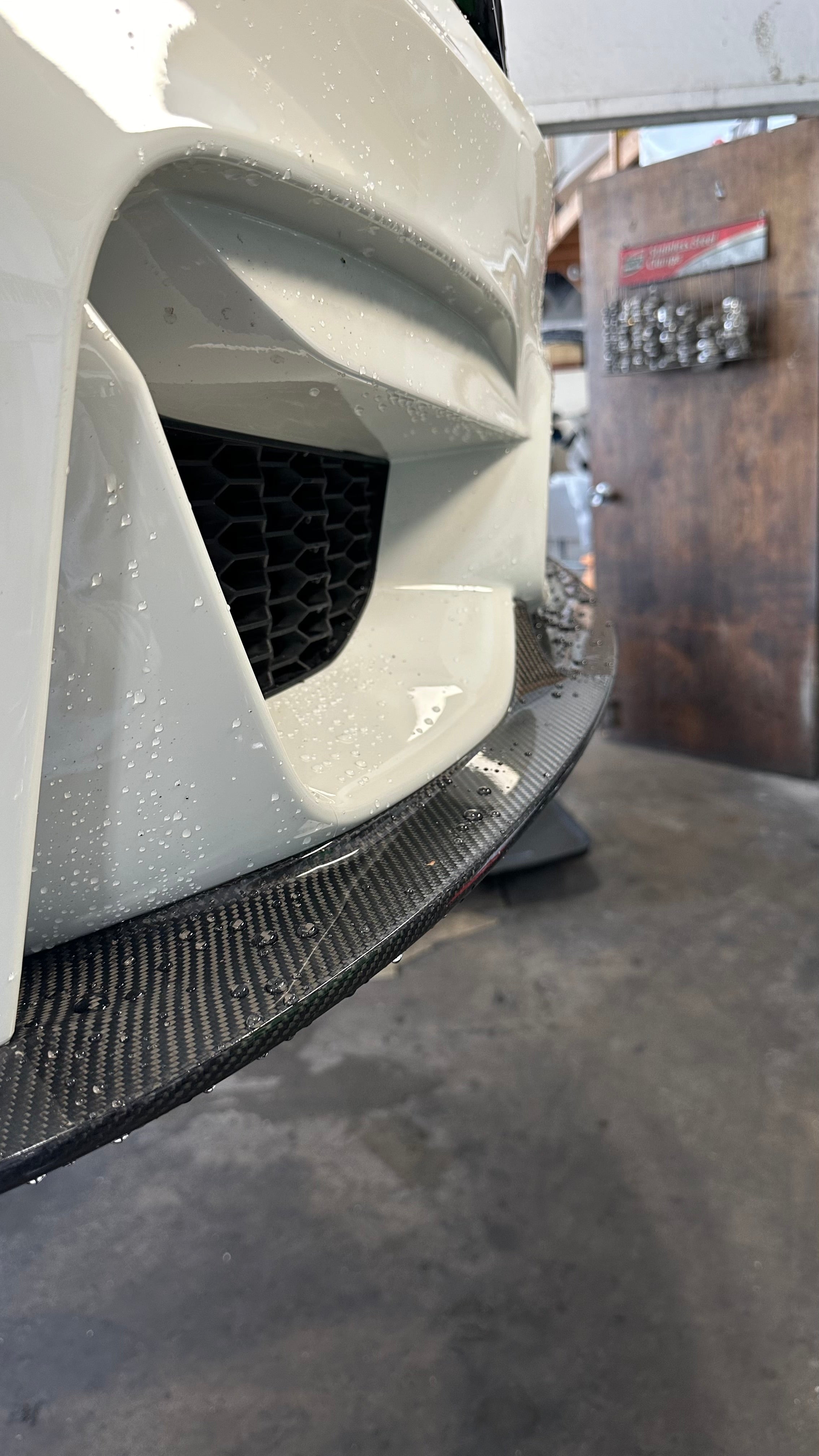 GT4 style Carbon Fiber Front Lip - BMW F80 M3 & F82 / F83 M4