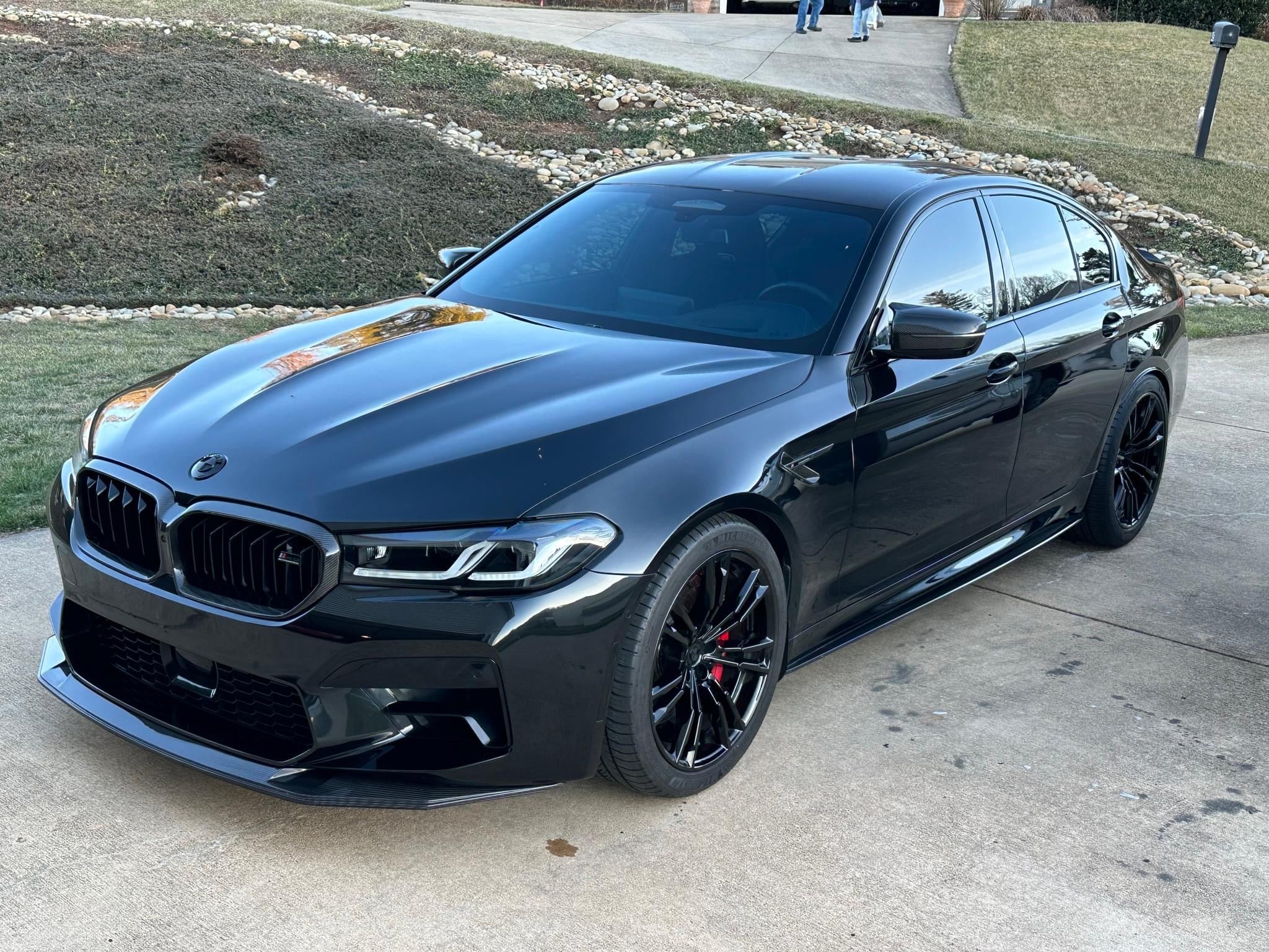 GTS Style Carbon Fiber Front Lip - BMW F90 M5