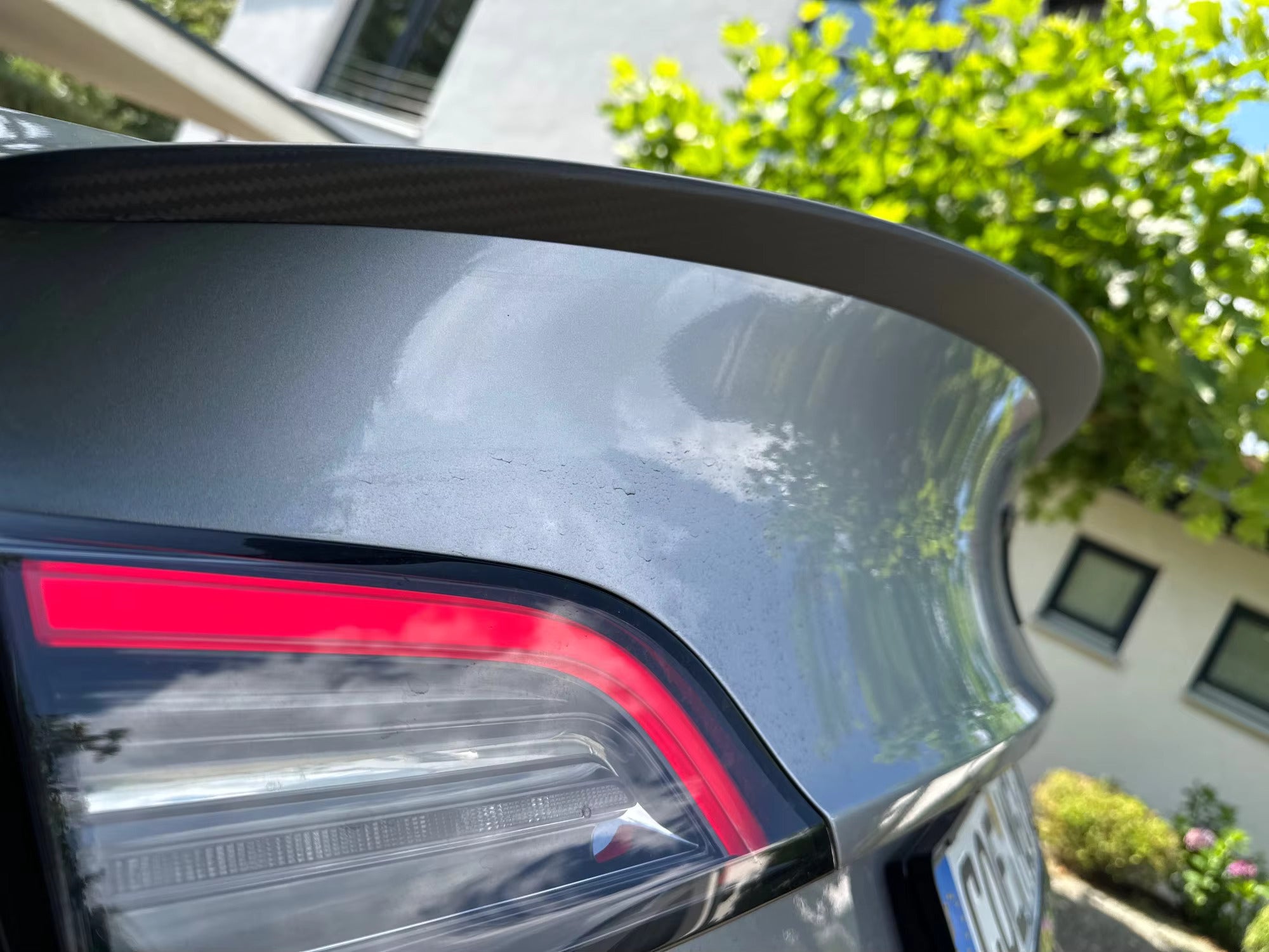 Performance Style Carbon Fiber Spoiler - 2024 Tesla Model 3