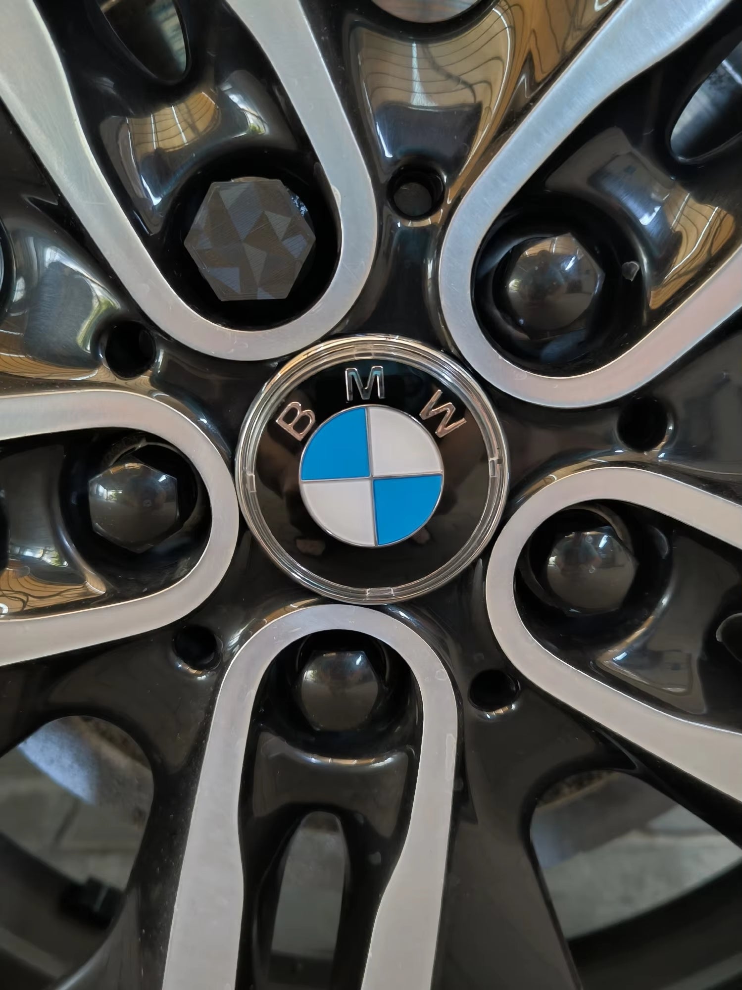 BMW Floating LED Wheel Center Hub Caps