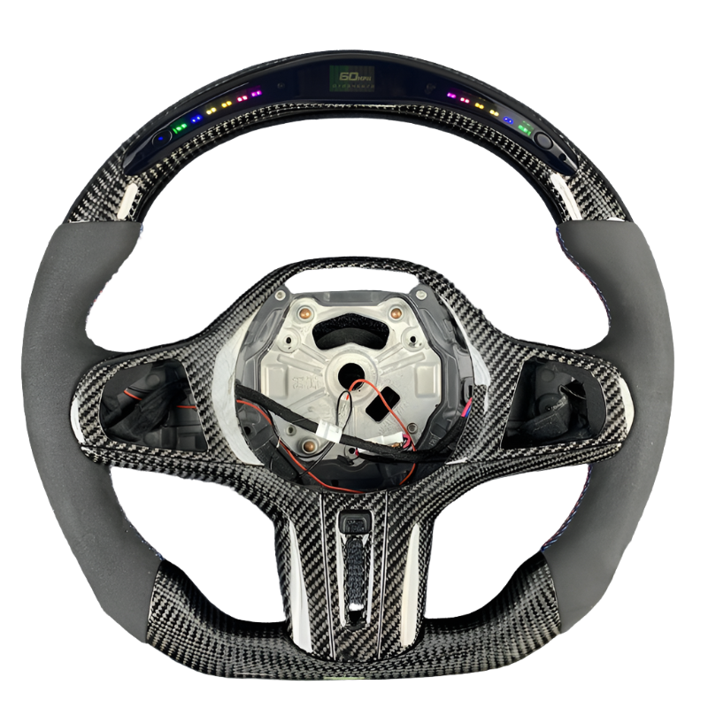 Carbon Fiber Steering Wheel w/ LED - BMW G Chassis