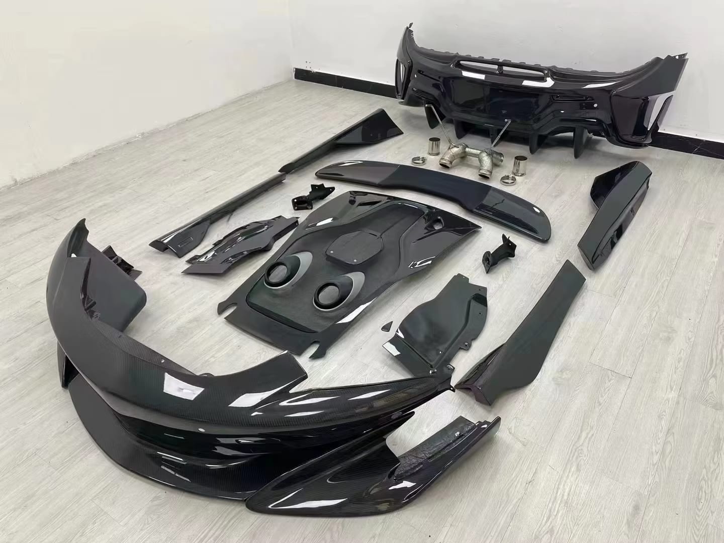 Full Carbon Fiber 600LT Conversion Body Kit for McLaren 540C / 570S / 570GT