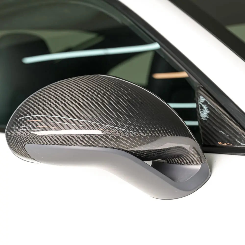 Carbon Fiber Mirror Cap Replacement - Porsche 911 991 991.1 991.2 GT3