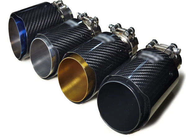 AK Style Carbon Fiber Exhaust Tip