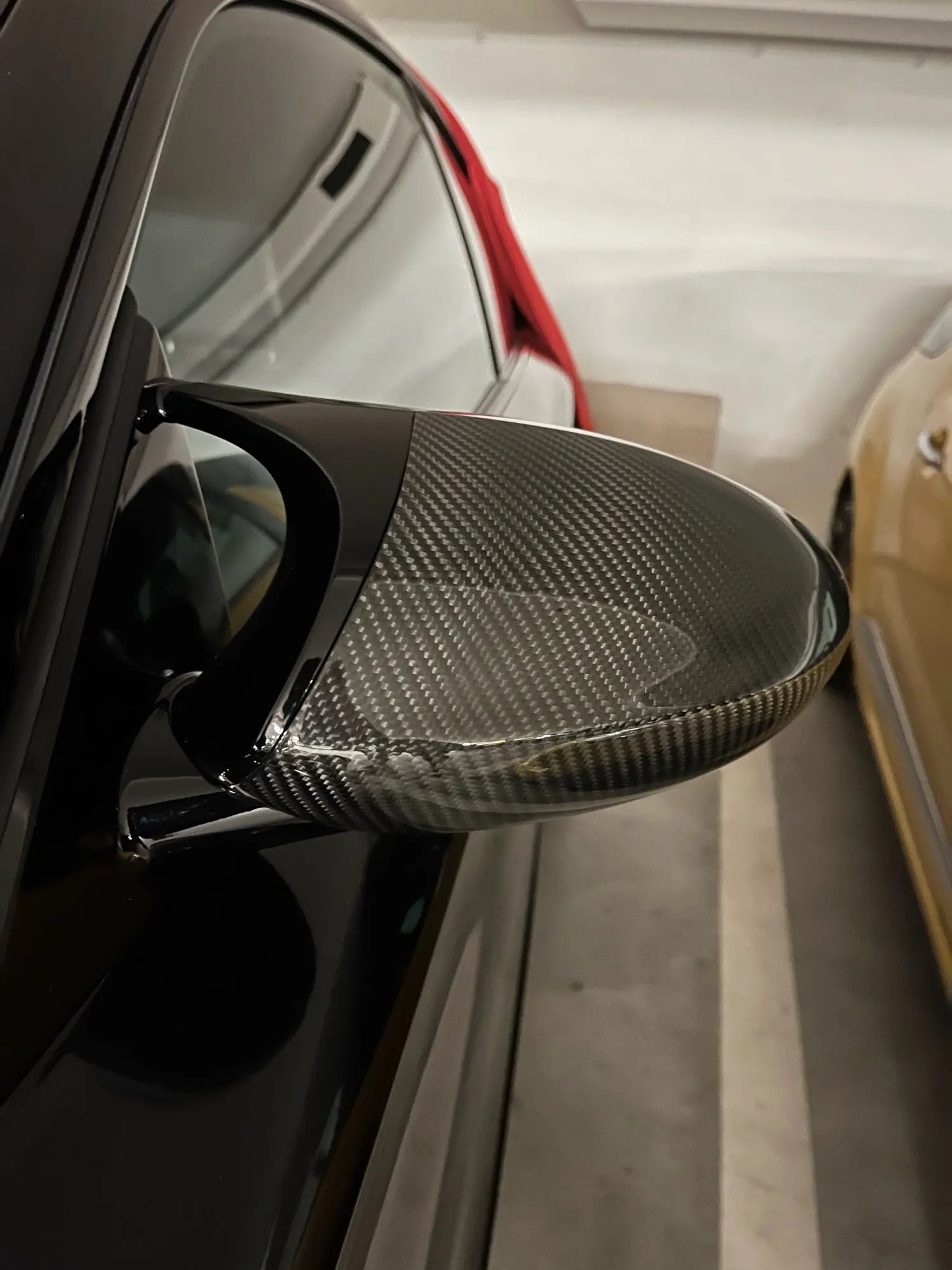 Carbon Fiber Mirror Cap Set Replacement - BMW E90 / E91 / E92 / E93 M3