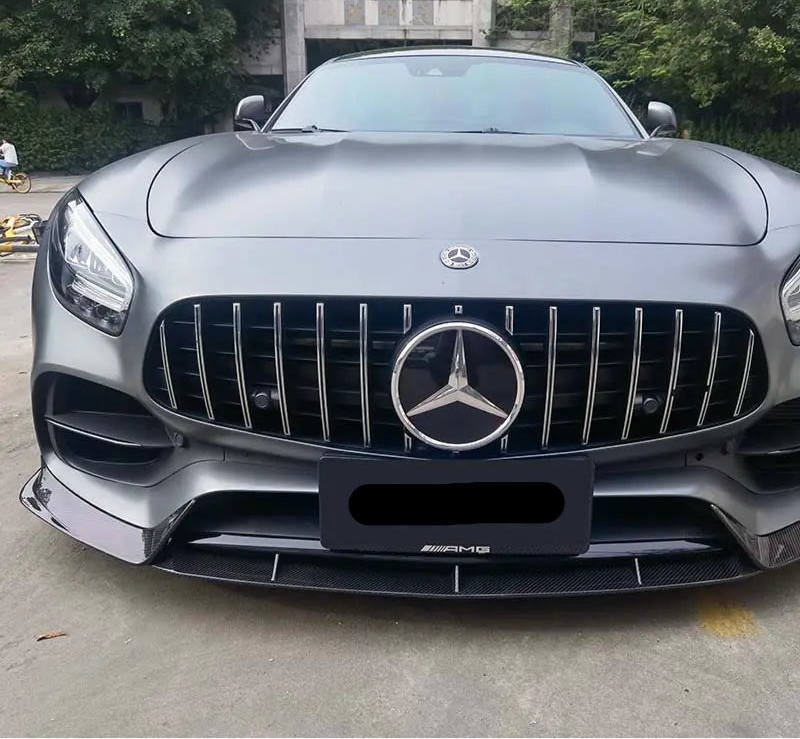 Dry Carbon Fiber Front  Splitter Lip - Mercedes Benz AMG GT GTS GTC C190