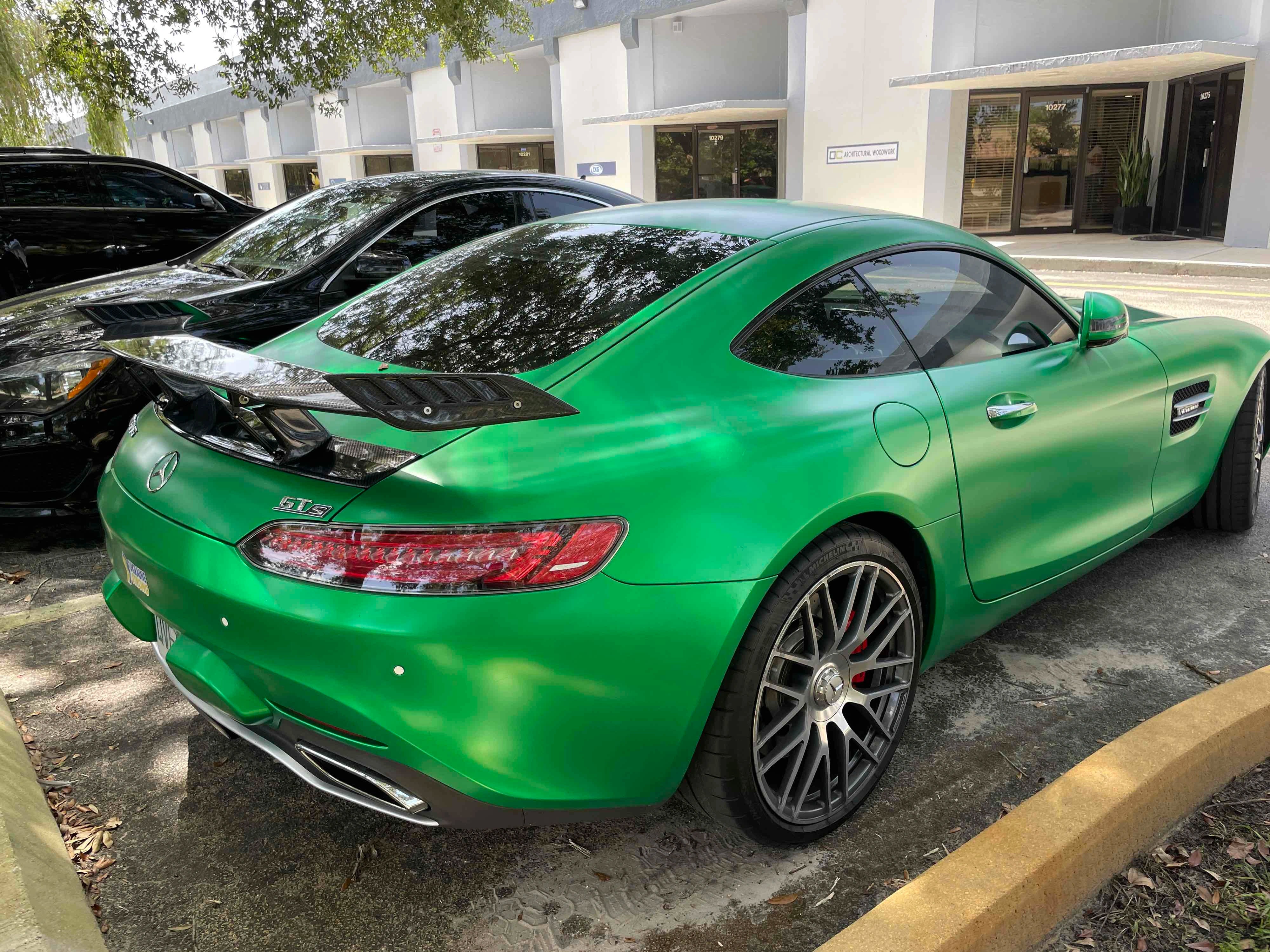 RH-Style Carbon Fiber Artisan Wing - Mercedes GT/GTS