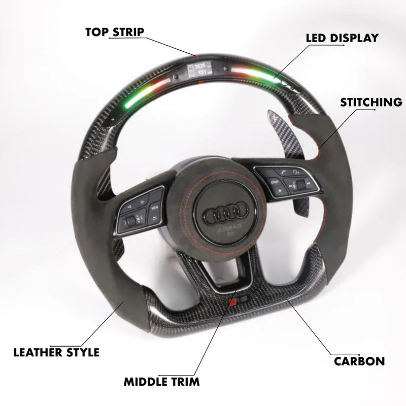 Full Custom Steering Wheel - Audi