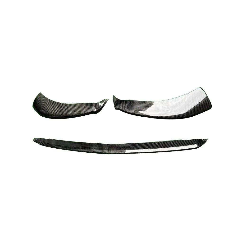 Carbon Fiber Front Bumper Lip Spoiler W/ Splitters - Mercedes Benz S Class W222