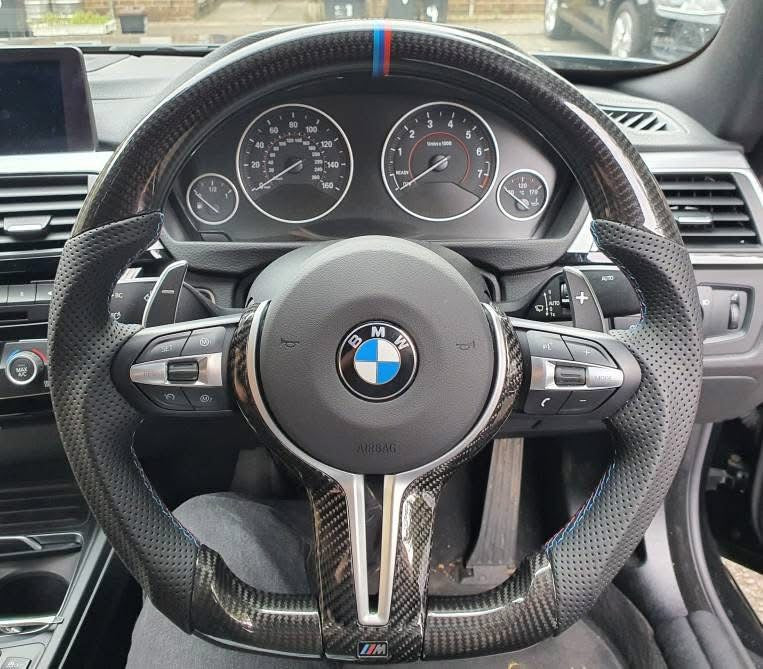 Carbon Fiber M Steering Wheel Replacement - BMW F Chassis