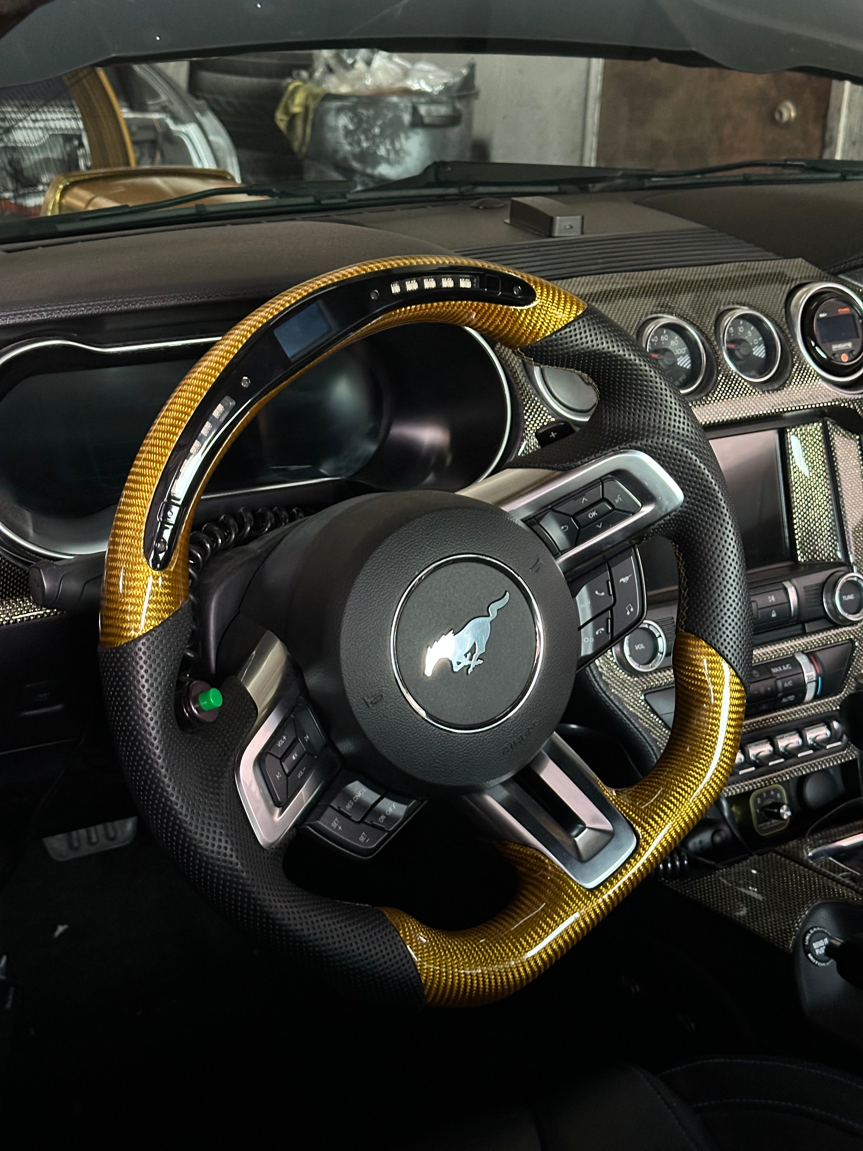 Ford Mustang - Full Custom Steering Wheel