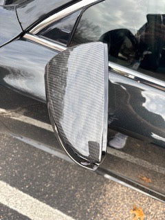 OEM Style Carbon Fiber Mirror Cap Set - 21-24 LEXUS IS300 IS350 IS500