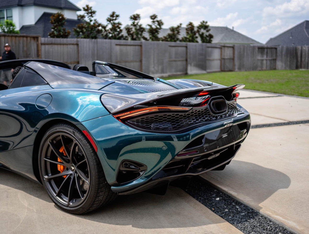 765LT Dry Carbon Fiber Wing Spoiler - Mclaren 720s