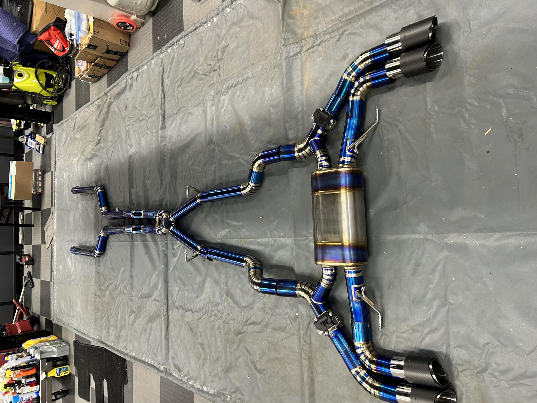 Full 3.15' Valved Catback Exhaust - BMW M5 F90 4.4T