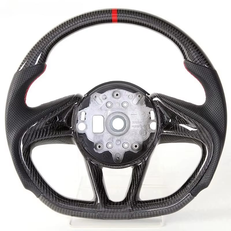 Custom Carbon Fiber Steerng Wheel - Mclaren