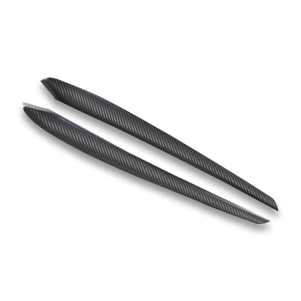 Carbon Fiber Interior Door Trim Set - Tesla Model 3 & Y