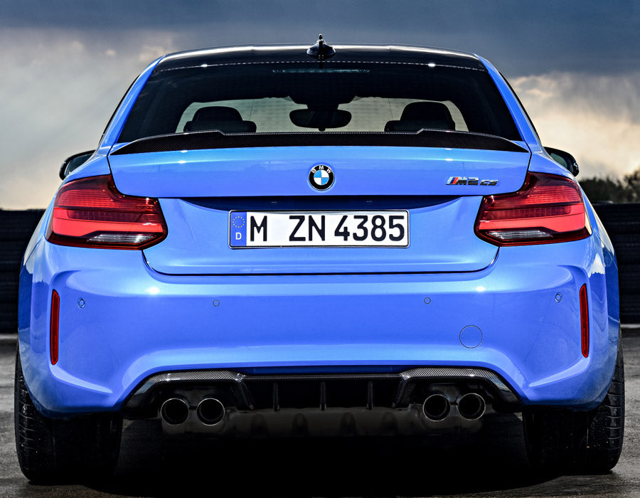 CS Carbon Fiber Trunk Spoiler - BMW F87 M2 & F22 2 Series