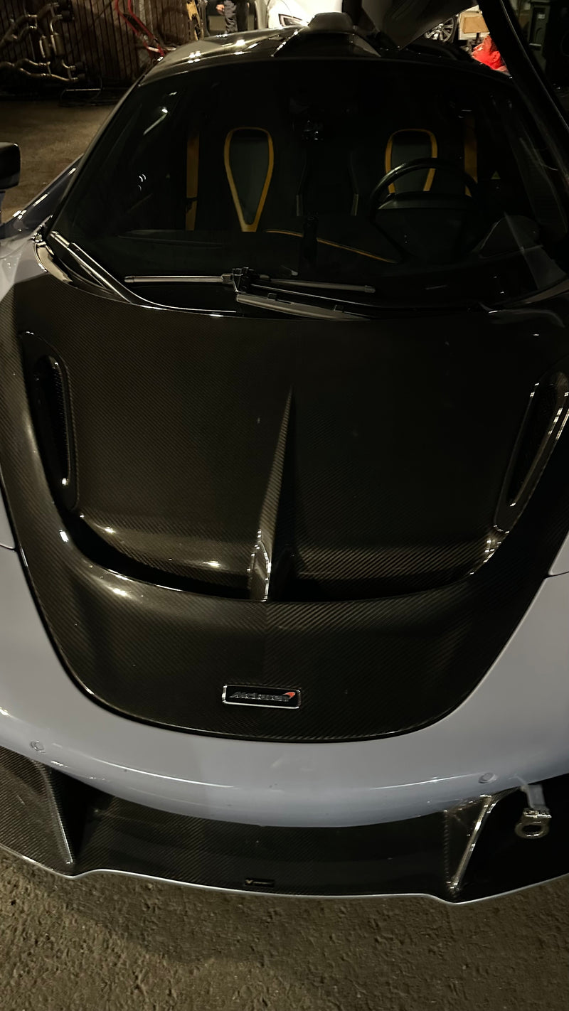 V-Style Carbon Fiber Hood Bonnet- McLaren 720s – The Carbon Industries