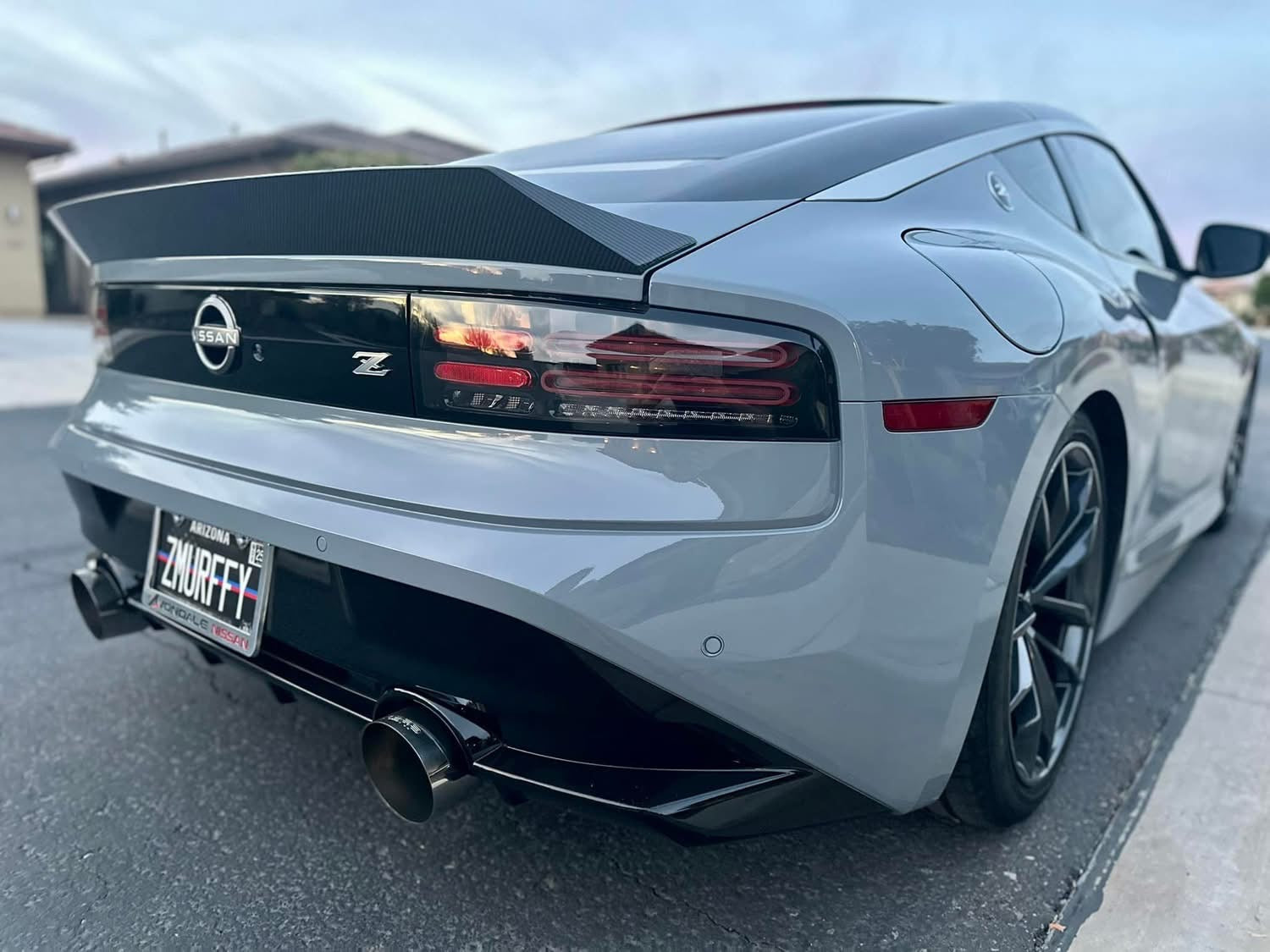 Carbon Rear Trunk Spoiler - Nissan 400Z Coupe