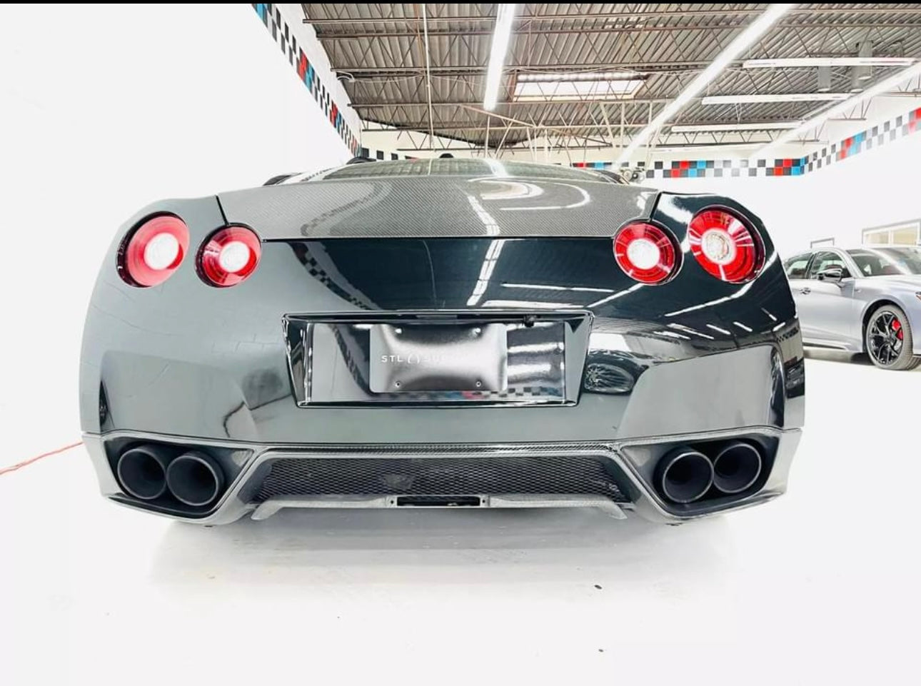 OEM Style Carbon Fiber Rear Trunk - Nissan GTR R35