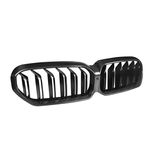 Dual Slat Carbon Fiber Grille - BMW G30 5 Series LCI