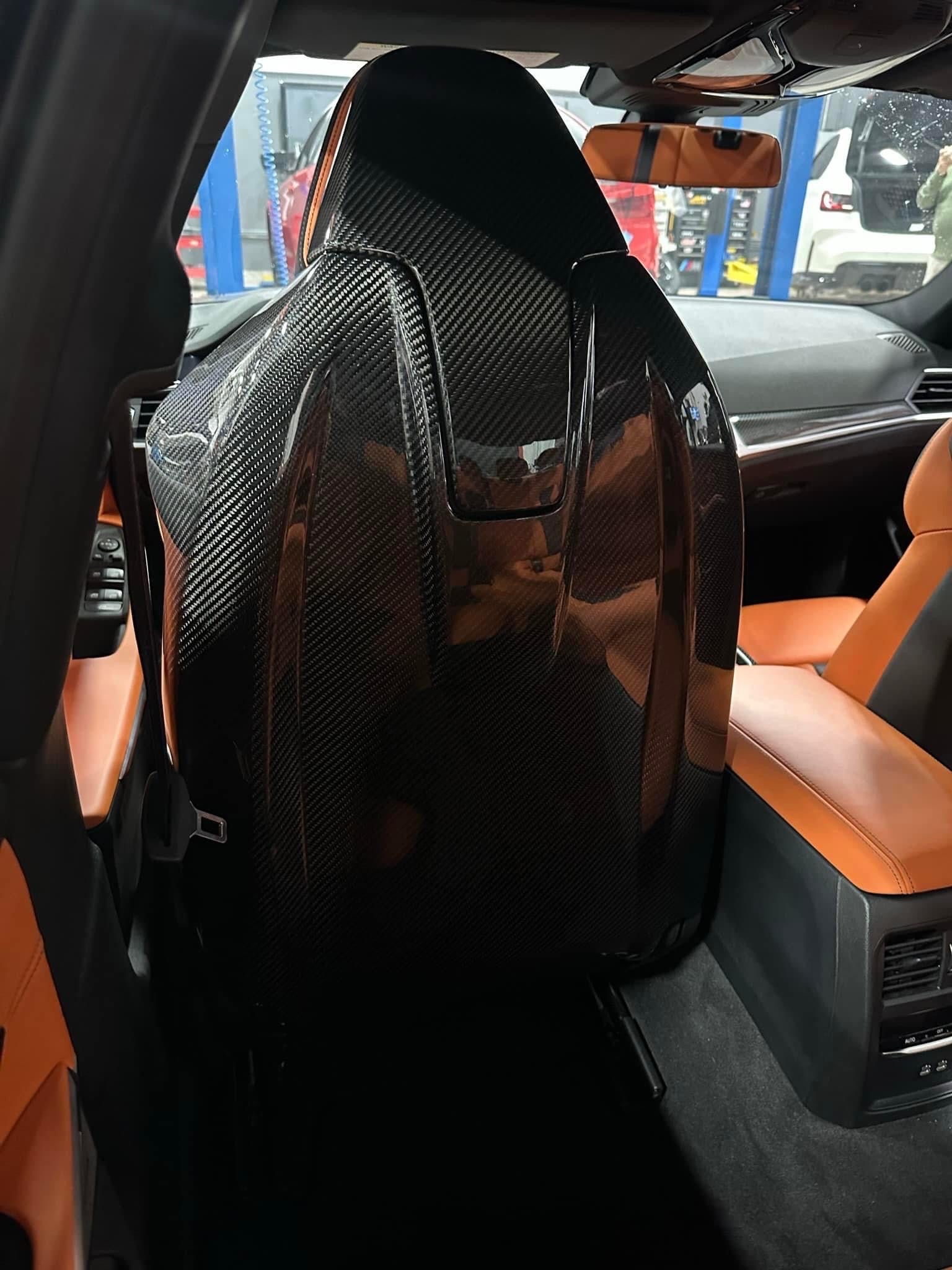 Carbon Fiber Full Seat Back Cover - BMW G80 M3 & G82 / G83 M4