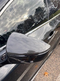 OEM Style Carbon Fiber Mirror Cap Set - 21-24 LEXUS IS300 IS350 IS500