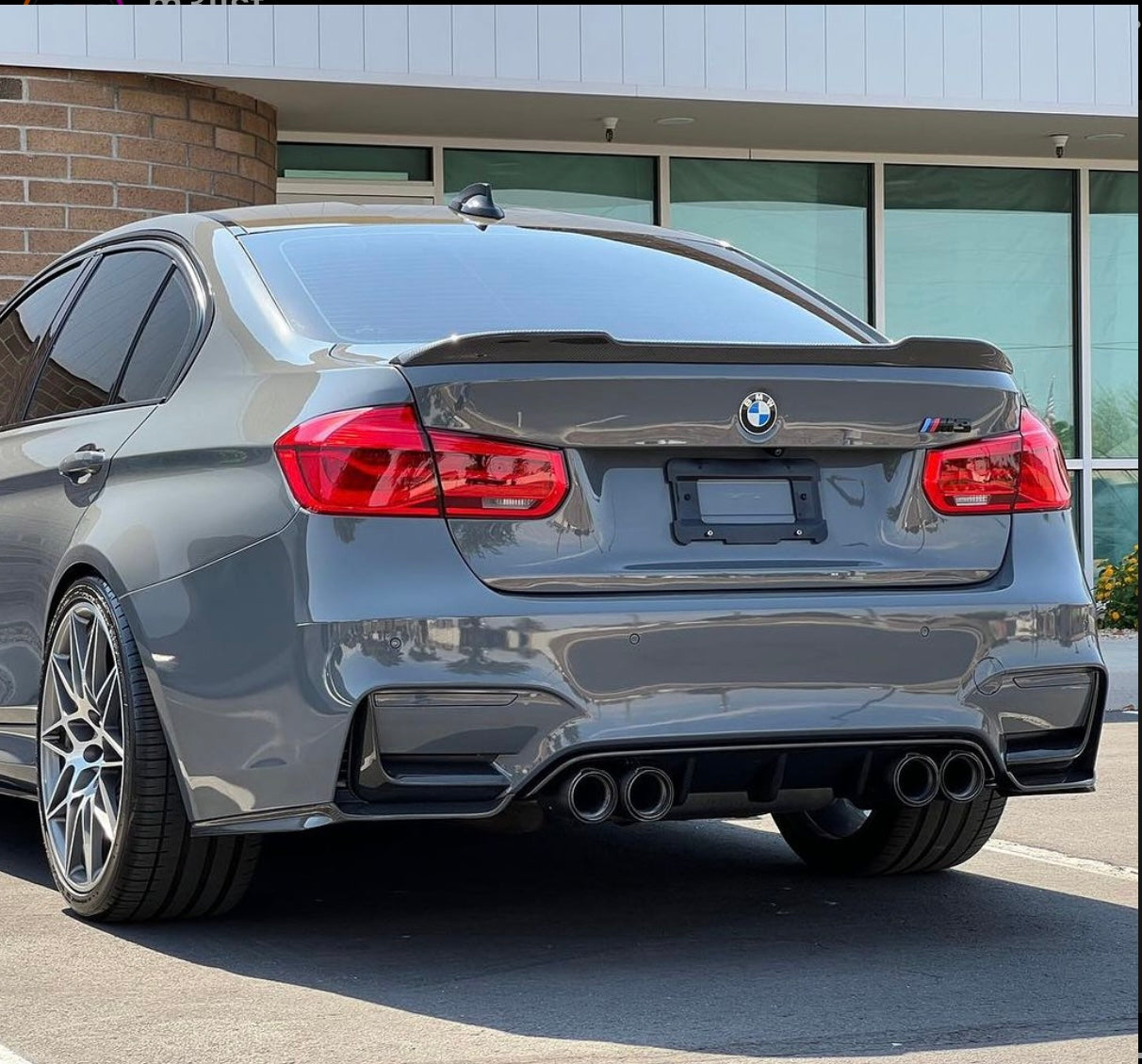 CS Carbon Fiber Trunk Spoiler - BMW F80 M3 & F30 3 Series