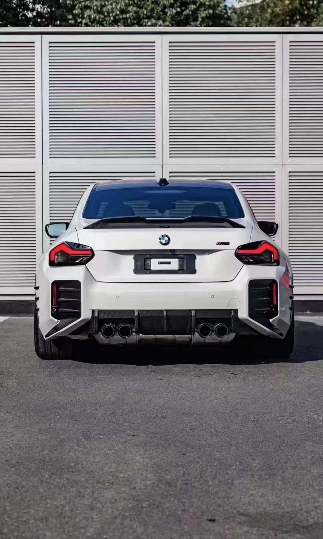 OEM Style Carbon Fiber Rear Diffuser - BMW G87 M2