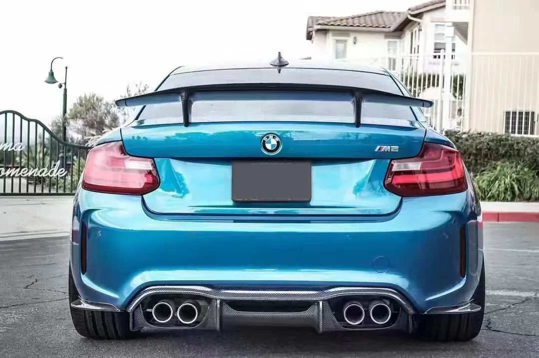 PSM Style Carbon Fiber Rear Diffuser - BMW F87 M2 / M2C