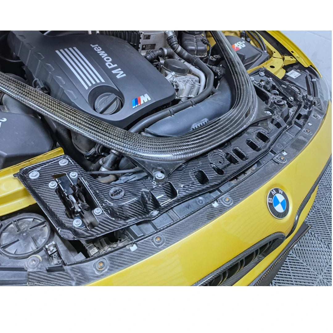 Carbon Fiber Cooling Slam Panel Cover - BMW F80/F81/F82/ & F83 M3/M4