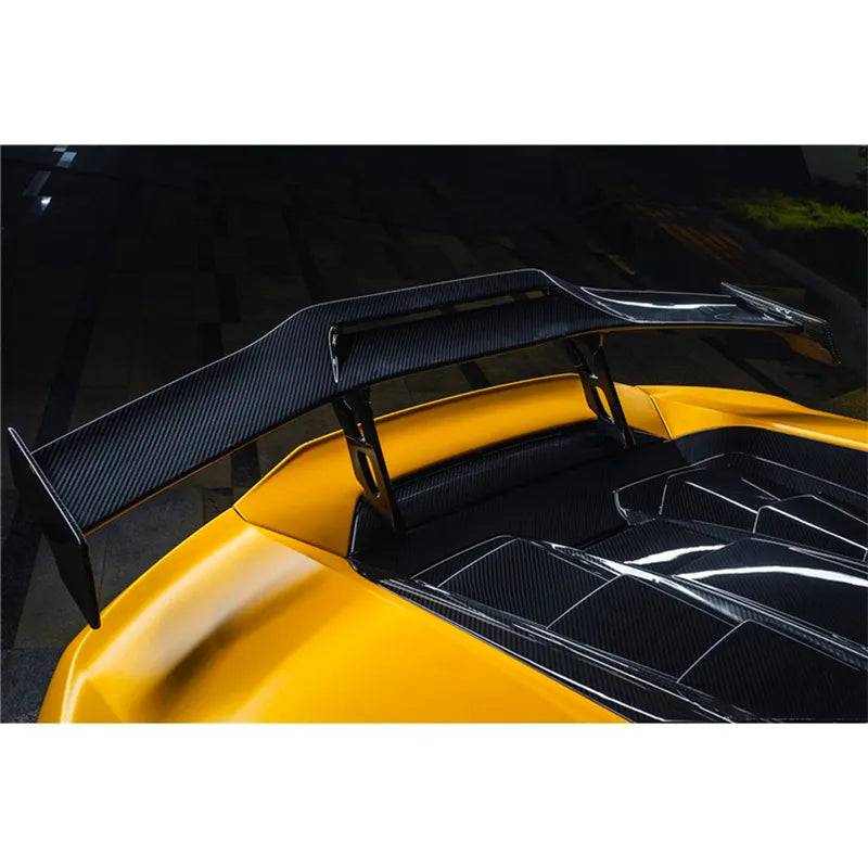 OD Pre-Preg Carbon Fiber Rear Spoiler Wing - Lambo Huracan EVO 2019-2021