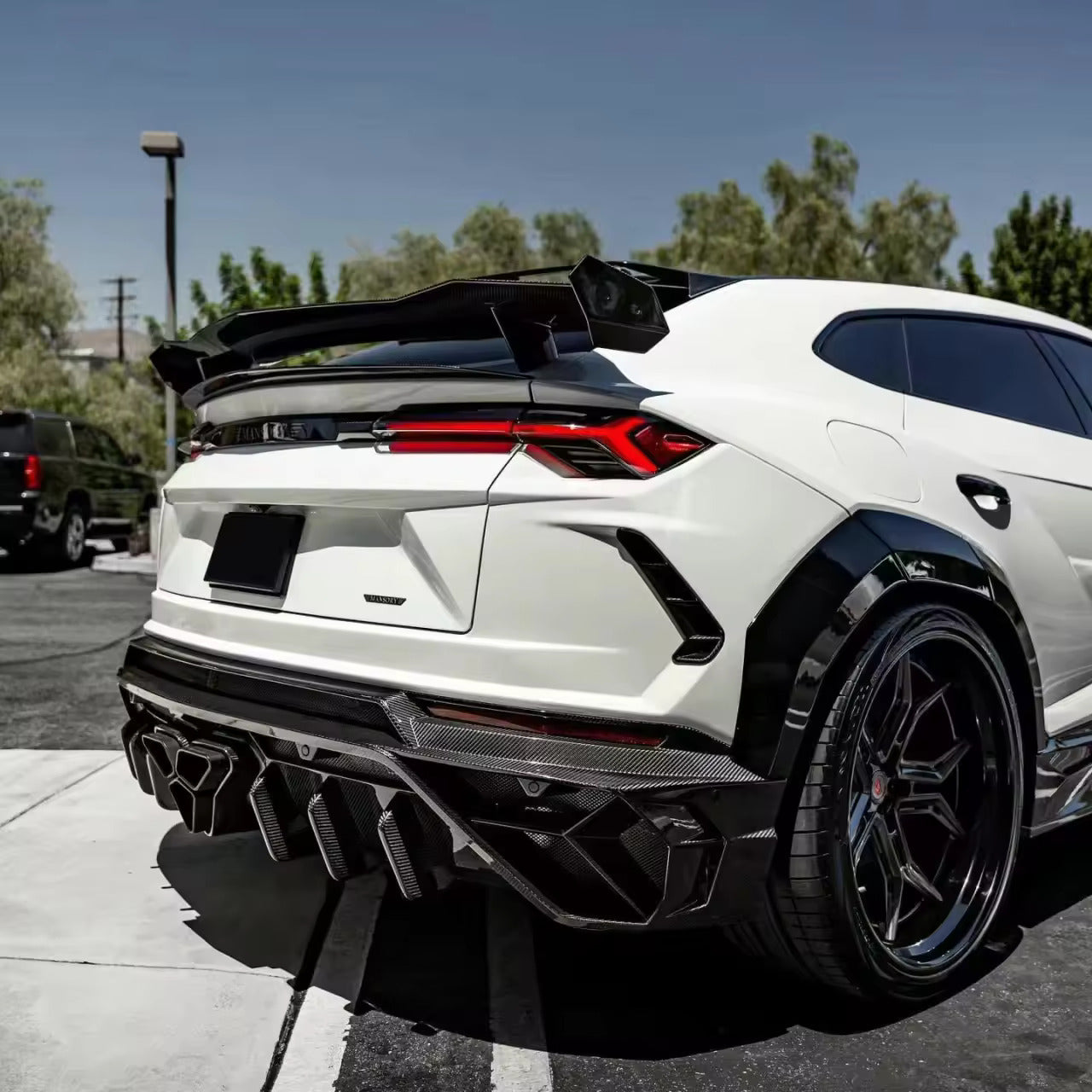 MSY Style Dry Carbon Fiber Rear Wing - Lamborghini Urus