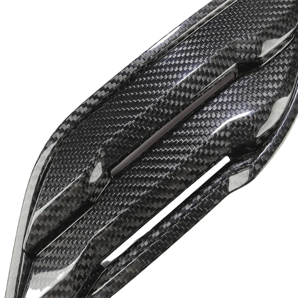 Carbon Fiber Side Fender Air Vent Cover Trim - Ford F150 Raptor