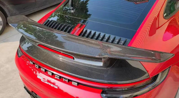 Carbon Fiber Rear Wing - Porsche 911/992