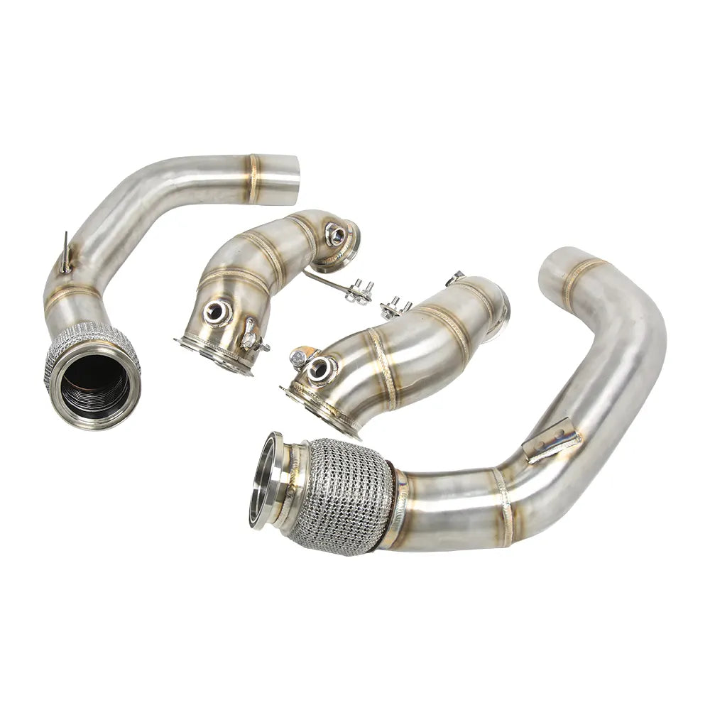 S63R High Flow Racing Downpipes - 2018 – 2023 BMW M5 & M8 F90 F91 F92 F93