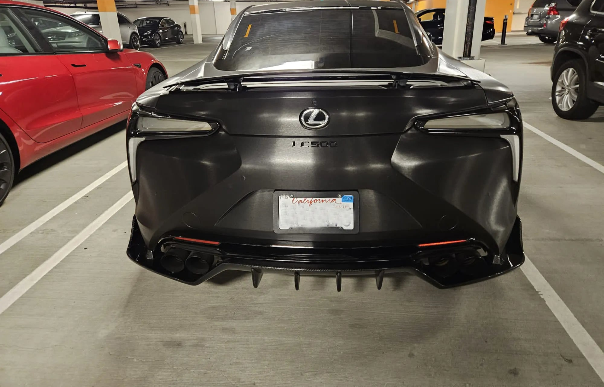 Carbon Fiber Rear Diffuser -  Lexus LC500 LC500H