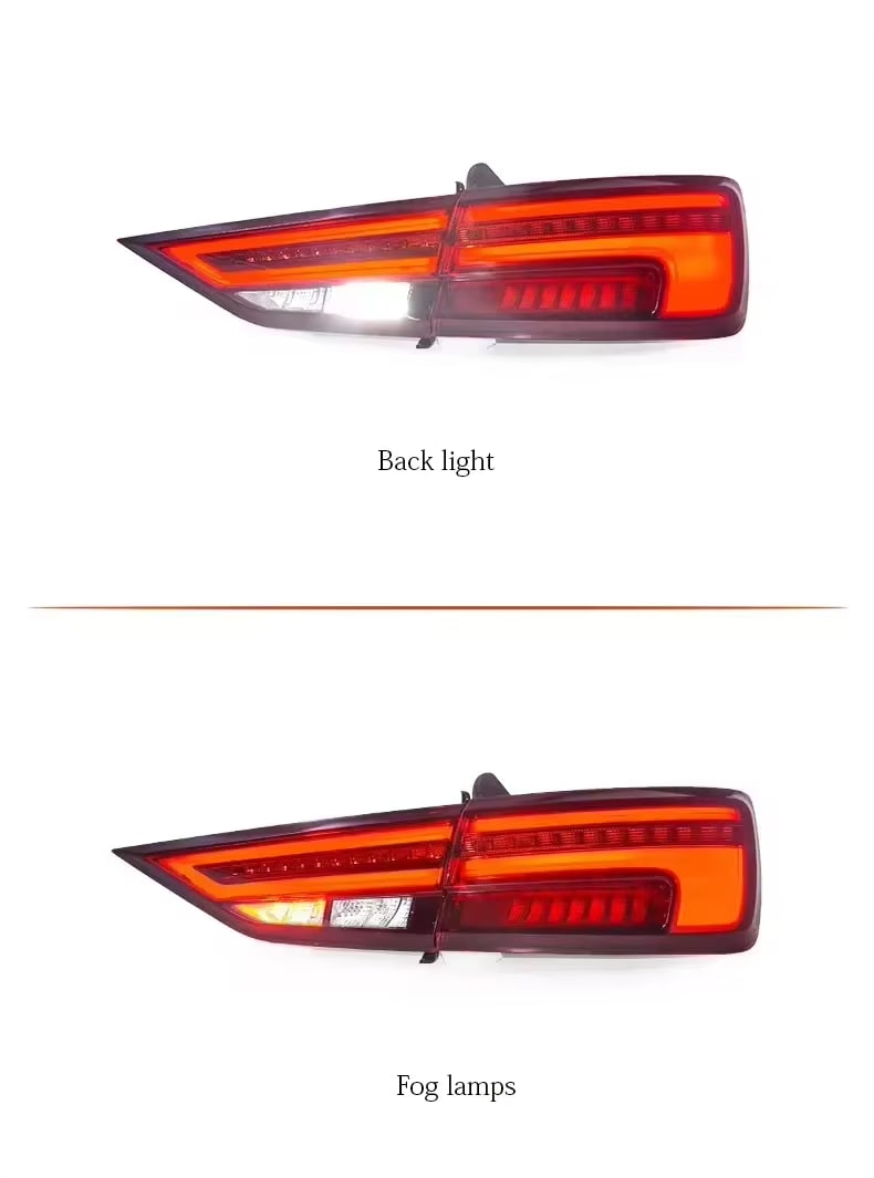 Dynamic LCI LED Rear Tail Light Set - Audi A3/S3/RS3 (8V)