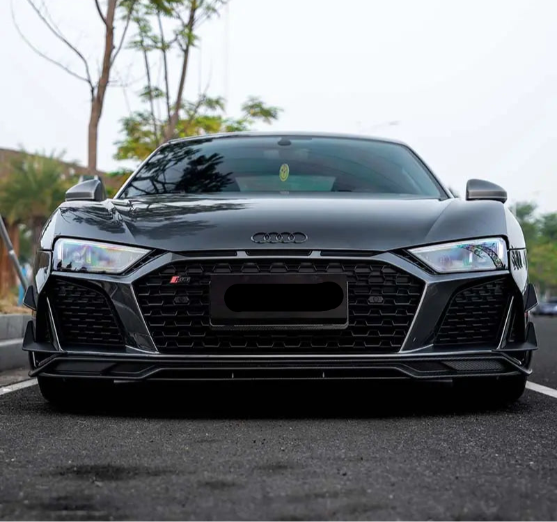 PT Prepreg Dry Carbon Fiber Front Lip - Audi R8 2019 - 2023