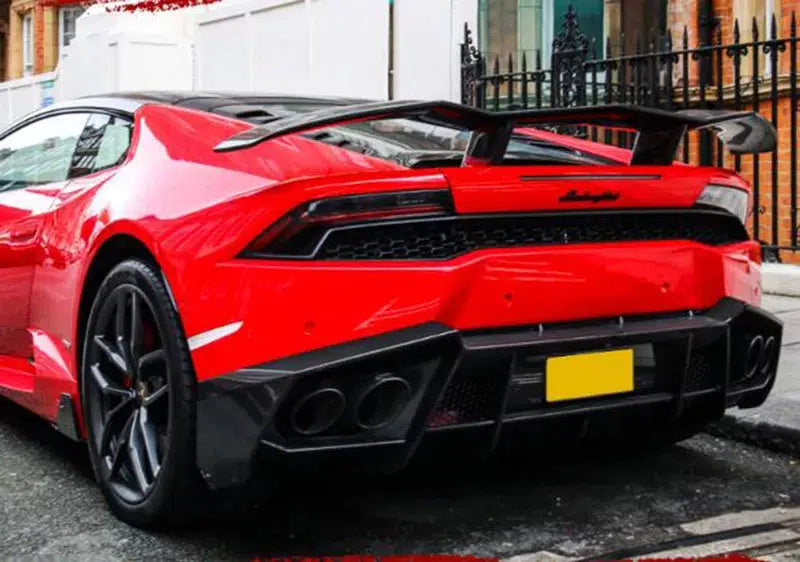 V style Carbon Fiber Wing - Lamborghini Huracan