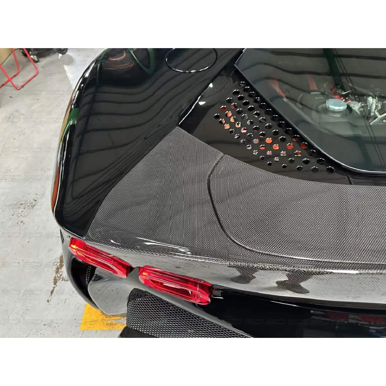 Carbon Fiber Rear Spoiler - Ferrari SF90