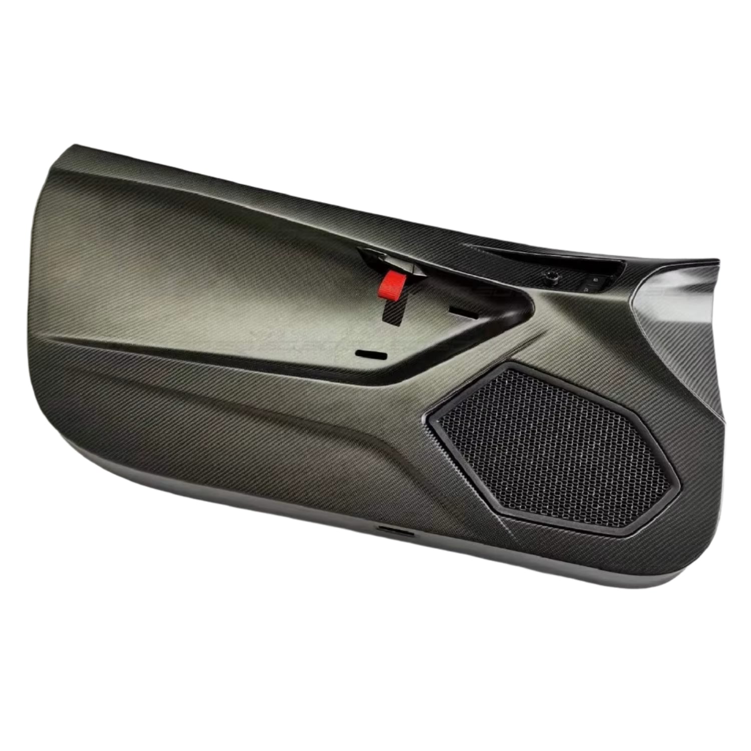 Dry Carbon Fiber Door Panel Cover - Huracan LP580 610 EVO