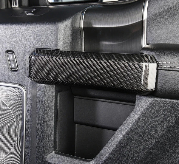 Carbon Inner Door Handle Overlay Cover Trim  -  Ford Raptor F150 2015-2020