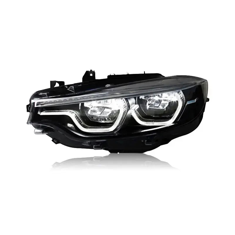 Ikon Style LCI Style Headlights - BMW F80/F82 / F83 M4, & F32 / F33 / F36 4 Series